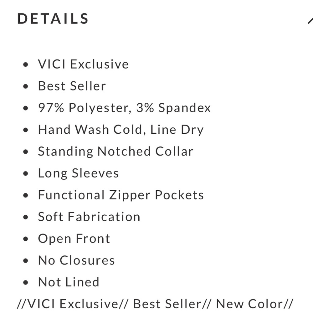 Vici Catalog pocketed coat, gray - Picture 3 of 7
